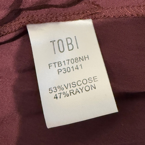 Tobi Front Tie Long Sleeve Lightweight Cardigan (M) - Picture 6 of 7